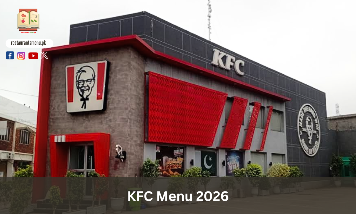 KFC Menu 2026