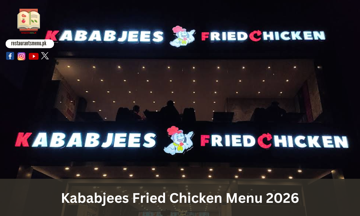Kababjees Fried Chicken Menu (2025)