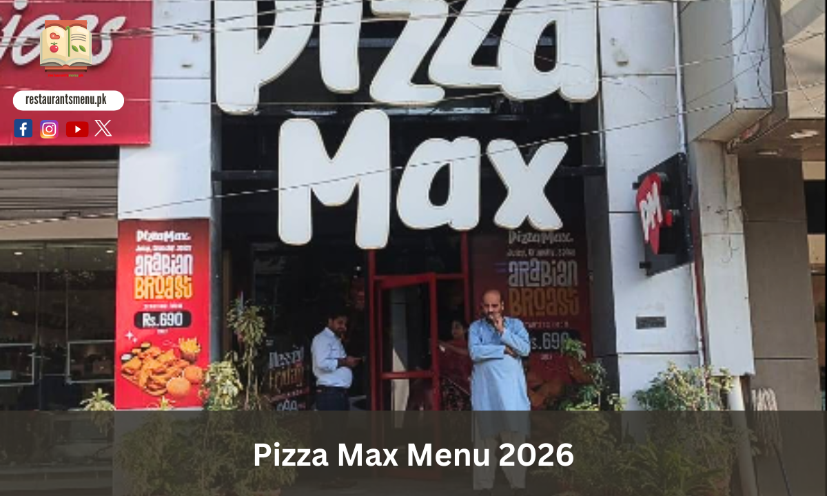 Pizza Max Menu 2026